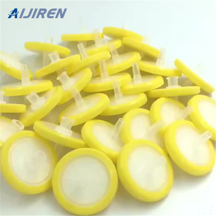 33mm 0.22μm Cellulose Acetate Syringe Filter Application Mass Production